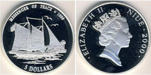 5 Dollar Niue Silver 
