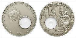 5 Dollar Palau Silver 