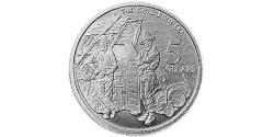 5 Dollar 澳大利亚 金 