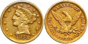 5 Dollar 美利堅合眾國 (1776 - ) 金 