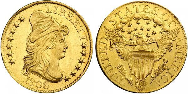 5 Dollar 美利堅合眾國 (1776 - ) 金 