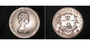 5 Dollar Bahamas 銀 伊丽莎白二世 (1926-2022)