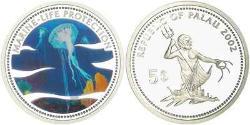 5 Dollar Palau 銀 
