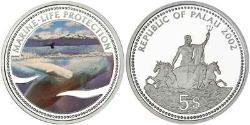 5 Dollar Palau 銀 