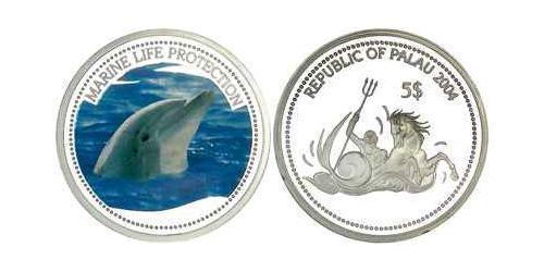 5 Dollar Palau 銀 