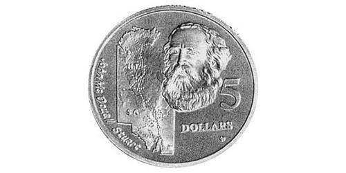 5 Dollar 澳大利亚 銀 