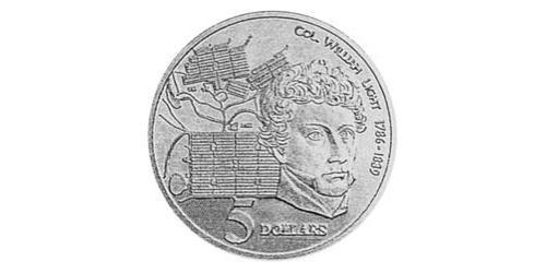 5 Dollar 澳大利亚 銀 
