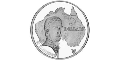 5 Dollar 澳大利亚 銀 