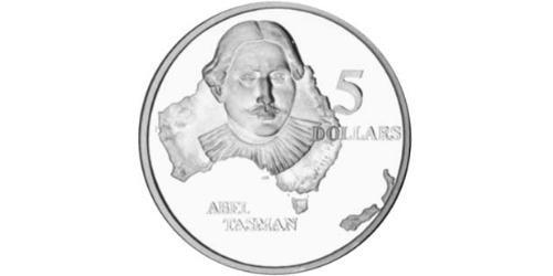 5 Dollar 澳大利亚 銀 