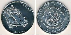 5 Dollar Liberia 镍/銅 