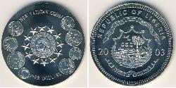 5 Dollar Liberia 镍/銅 