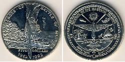5 Dollar Marshall Islands 镍/銅 
