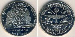 5 Dollar Marshall Islands 镍/銅 