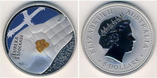 5 Dollar 澳大利亚 銅/镍 