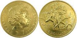 5 Dollar 澳大利亚 黃銅 伊丽莎白二世 (1926-2022)