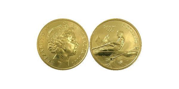 5 Dollar 澳大利亚 黃銅 伊丽莎白二世 (1926-2022)