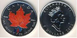 5 Dollaro Canada Argento 
