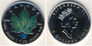 5 Dollaro Canada Argento 