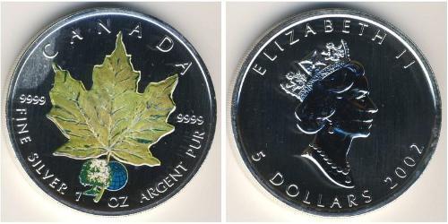5 Dollaro Canada Argento 