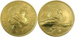 5 Dollaro Australia (1939 - ) Ottone Elisabetta II (1926-2022)