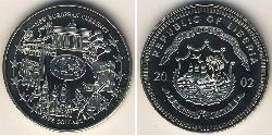 5 Dollaro Liberia Rame/Nichel 