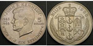 5 Dollaro Niue Rame/Nichel 