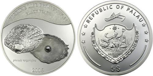 5 Dollaro Palau  