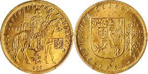 5 Ducat Cecoslovacchia  (1918-1992) Oro 