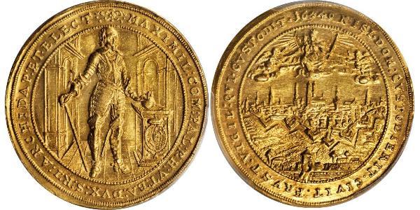 5 Ducat Electorate of Bavaria (1623 - 1806) 金 Maximilian I, Elector of Bavaria (1573 – 1651)