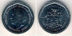 5 Dólar Jamaica (1962 - ) Acero 