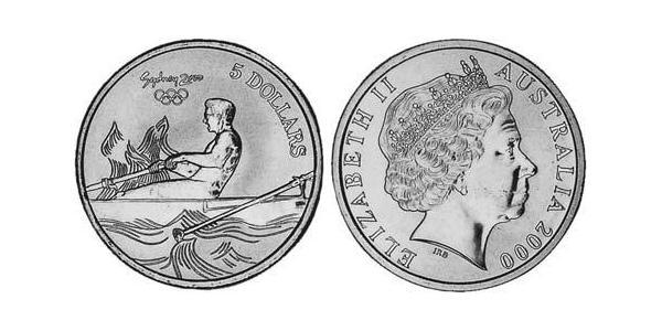 5 Dólar Australia (1939 - ) Latón Isabel II (1926-2022)