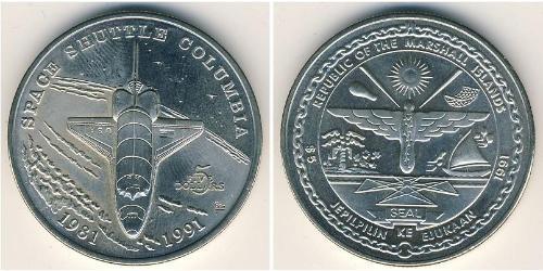 5 Dólar Islas Marshall Níquel/Cobre 