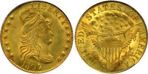 5 Dólar Estados Unidos de América (1776 - ) Oro 