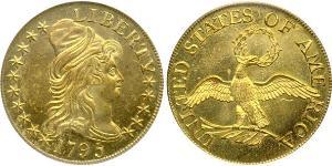 5 Dólar Estados Unidos de América (1776 - ) Oro 