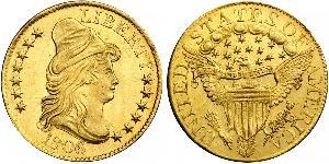 5 Dólar Estados Unidos de América (1776 - ) Oro 