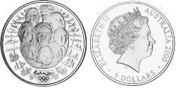 5 Dólar Australia (1939 - ) Plata 