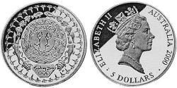 5 Dólar Australia (1939 - ) Plata 