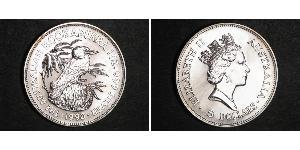 5 Dólar Australia (1939 - ) Plata Isabel II (1926-2022)