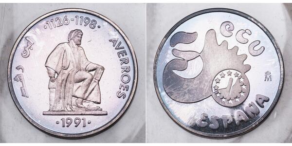 5 Ecu España Plata 