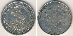 5 Ecu Belgien Silber 