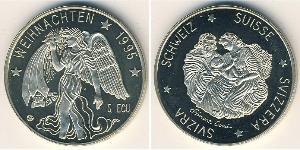 5 Ecu 瑞士 銅/镍 