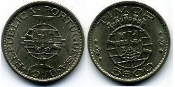 5 Escudo Portugal / Timor-Leste (1702 - 1975) Copper/Nickel 