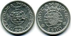 5 Escudo Mozambique Silver 