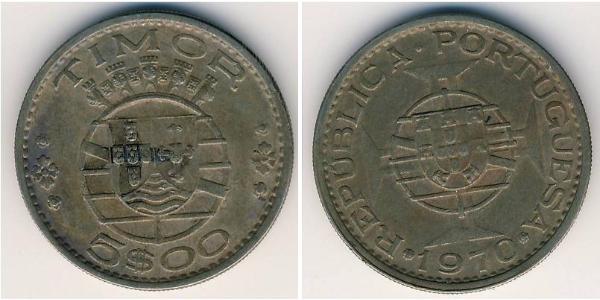 5 Escudo 东帝汶 / 葡萄牙 銅/镍 