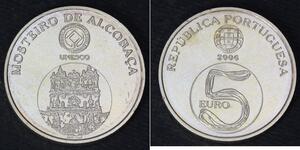 5 Euro Portugal Argent 