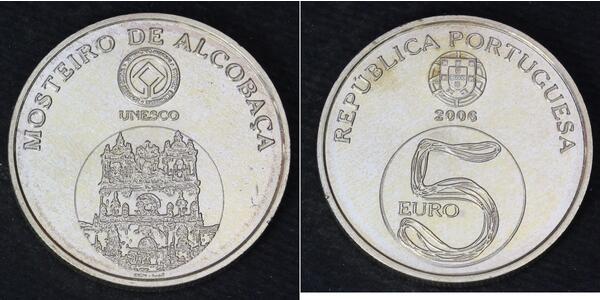5 Euro Portugal Argent 