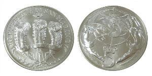 5 Euro Saint-Marin Argent 