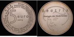 5 Euro Paesi Bassi Argento 