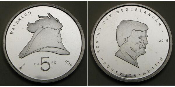5 Euro Paesi Bassi Argento 