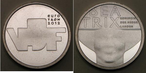 5 Euro Paesi Bassi Argento 